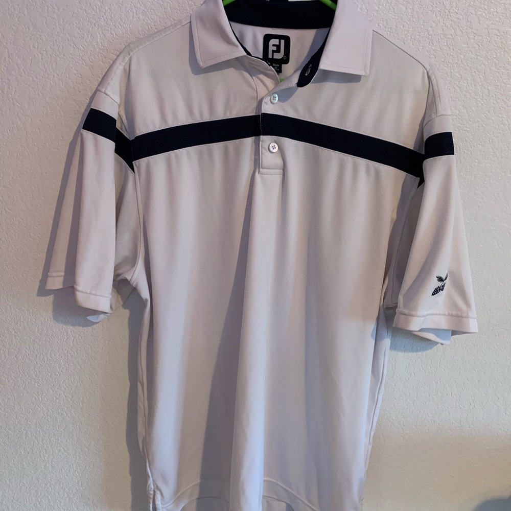 FootJoy White Golf Polo